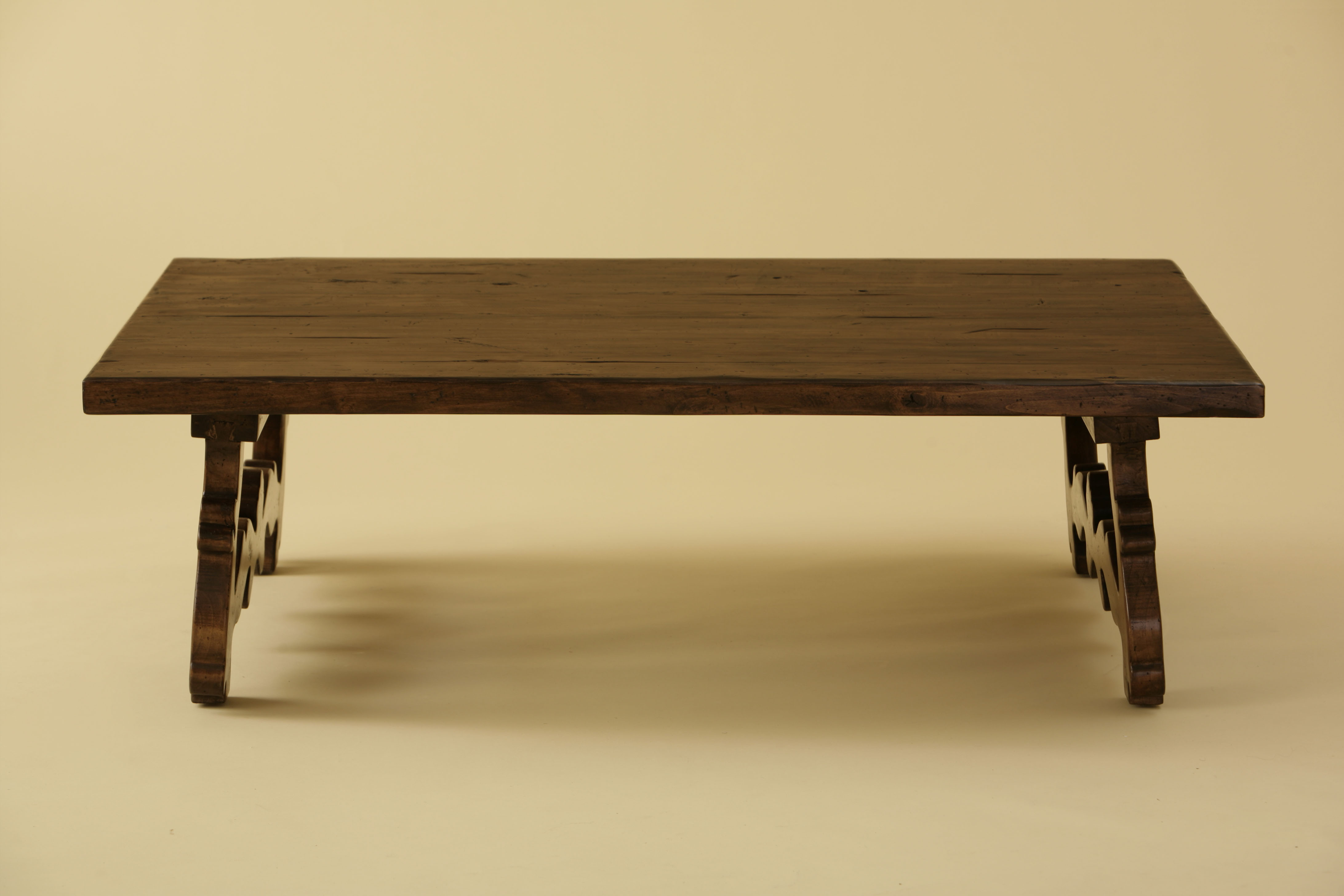 French Trestle Coffee Table